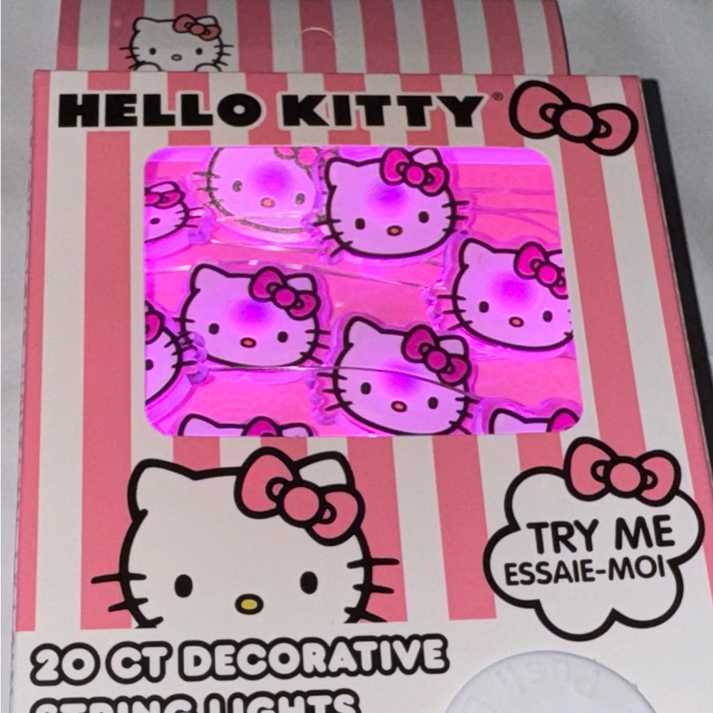 Hello Kitty 20ct LED String Lights Set Brand New!